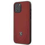 Ferrari FEOGOHCP12LRE iPhone 12 Pro Max 6.7&quot; rot/rot Hardcase Off Track Perforated