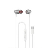 Dudao X1PROT In-Ear Wired USB-C Headphones 1.2m - White