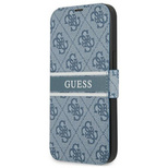 Guess GUBKP13S4GDBL iPhone 13 mini 5.4&quot; blau/blaues Buch 4G Stripe