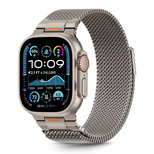 Tech-Protect Milano Vanguard Bracelet for Apple Watch (44 / 45 / 46 / 49 mm) - Titanium
