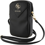 Guess Zip Triangle 4G-Tasche - Schwarz