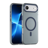 Magnetic Abrasive iPhone 17 Air Case Compatible with MagSafe - Matte Blue