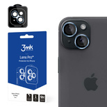 3mk Lens Protection Pro Camera Cover with Blue Frame for iPhone 15 Plus