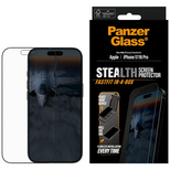 Szkło hartowane PanzerGlass Stealth Ultra-Wide Fit Fastfit na iPhone 17 / 16 Pro