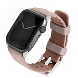 Uniq Linus Apple Watch Series 4/5/6/7/8/SE/SE2 strap 38/40/41mm. Airosoft Silicone pink/blush pink