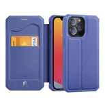 DUX DUCIS Skin X Holster Flip Cover für iPhone 13 Pro blau