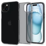 Spigen Crystal Flex iPhone 15 Case - Gray-Transparent