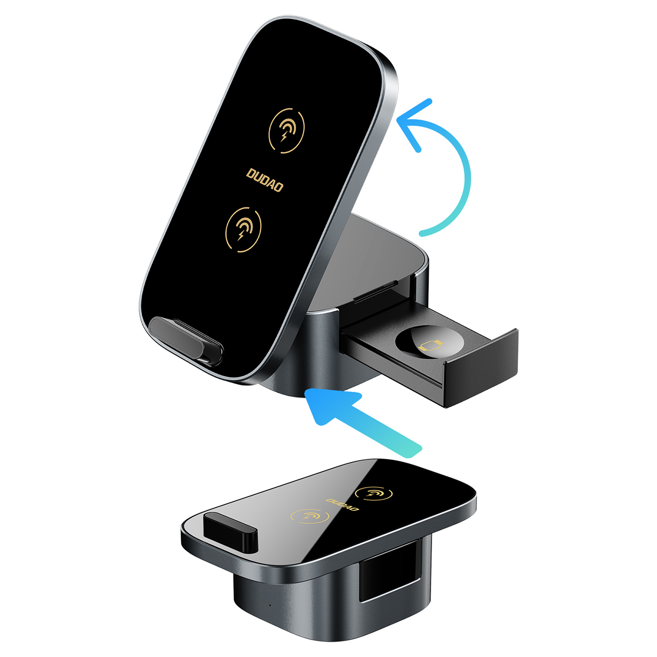 Folding parts of the Dudao A11Pro+ induction charger