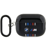 Etui BMW Multiple Colored Lines na AirPods Pro 2 gen - czarne