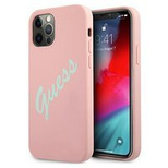 Guess GUHCP12LLSVSPG iPhone 12 Pro Max 6.7&quot; rose green/green pink hardcase Silicone Vintage