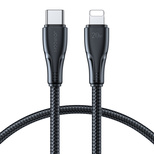 Joyroom Surpass Series A11 Lightning /USB-C 20W 0.25 m cable - black