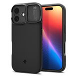 Spigen Optik Armor MagSafe Hülle für iPhone 17 - Schwarz