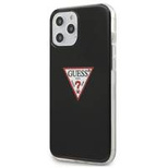 Guess GUHCP12LPCUCTLBK iPhone 12 Pro Max 6,7&quot; schwarz/schwarzes Hardcase Triangle Collection