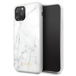 Guess GUHCN58HYMAWH iPhone 11 Pro biały/white Marble