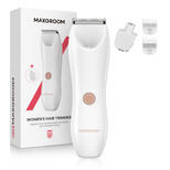 MAXGROOM RFCD-9082 2-in-1 Women's Body and Face Trimmer - White