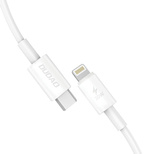 USB C - Lightning 30W PD 1m Dudao cable - white