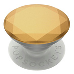 Popsockets 2 – Handyhalter und Ständer in Metallic-Diamant-Medaillon-Gold