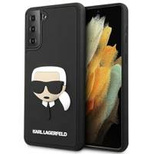 Karl Lagerfeld KLHCS21MKH3DBK S21+ G996 czarny/black hardcase 3D Rubber Karl`s Head