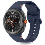 Tech-Protect Silikonarmband für Samsung Galaxy Watch 40/44/46 mm - Marineblau