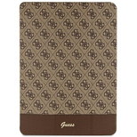 Guess 4G Stripe Allover case for iPad Pro 12.9&quot; - brown