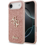 Guess Fixed Glitter Big 4G Hülle für iPhone Air - Pink