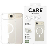 Etui CARE by PanzerGlass Fashionable Samba w. White MagSafe na iPhone Air - przezroczyste