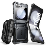 IBLSN ArmorBox Supcase Hülle für Samsung Galaxy Z Flip 6 - Schwarz