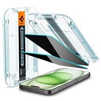 Szkło hartowane Spigen Glas.tR EZ Fit Privacy na iPhone 15 Plus