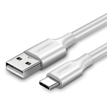 Ugreen US287 60121 USB-A / USB-C 3A Kabel 1m - Weiß