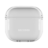 Etui Decoded Silicone Aircase na AirPods 4 - przezroczyste