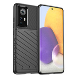 Thunder Case flexible gepanzerte Hülle für Xiaomi 12 / 12X schwarz