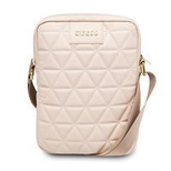 Torba Guess Quilted na tablet 10" - różowa