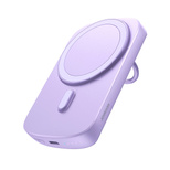 Wireless powerbank 6000mAh Joyroom JR-W030 20W MagSafe with ring and stand - purple