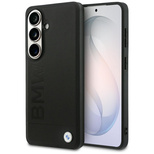 Etui BMW Leather Hot Stamp MagSafe na Samsung Galaxy S26 - czarne