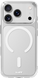 Laut Crystal Fluro MagSafe Case for iPhone 17 Pro - Clear Gray