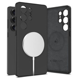 Tech-Protect Liquid Silicone MagSafe Case for Samsung Galaxy S25 Ultra - Black