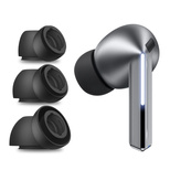 Nakładki Tech-Protect Ear Tips do słuchawek Samsung Galaxy Buds 3 Pro w rozmiarach S / M / L - czarne (3 szt.)
