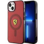 Ferrari FEHMP14SURKR iPhone 14 6.1" red/red hardcase Translucent Magsafe