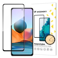 Wozinsky super wytrzymałe szkło hartowane Full Glue na cały ekran z ramką Case Friendly Xiaomi Redmi Note 12 Pro+ / Note 12 Pro / Note 12 5G / Note 12 / Xiaomi Redmi Note 10 Pro / Xiaomi 12T / 12 T Pro / Mi 11i / Mi 11T / Mi 11T Pro / POCO F3 / POCO X5 5G