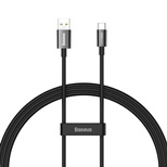 Baseus Superior Series SUPERVOOC USB-A to USB-C Cable 65W 1m Black