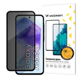 Wozinsky Privacy Glass Sichtschutz aus gehärtetem Glas mit Anti-Spionage-Filter für Samsung Galaxy A55