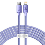 Baseus CAJY000305 Lightning - USB-C PD cable 20W 480Mb/s 2m - purple