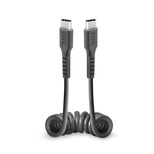 SBS TECABLETYPCCSK USB-C spiral cable - USB-C 0.5m - black