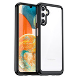 Outer Space Case for Samsung Galaxy A34 5G cover with a flexible frame black