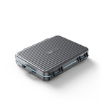 Etui Orico PHCD na karty pamięci i nośniki danych Black 2.5" SSD 2.5" HDD M.2 SSD SD Micro SD CompactFlash czytniki kart - czarne