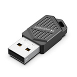 Adapter Wozinsky WAX-900 dwupasmowy USB Wi-Fi 6 z Bluetooth 5.4 - czarny