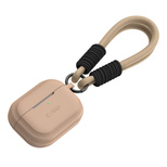 Etui Tech-Protect Silicone Rope na Apple AirPods Pro 1 / 2 - jasnobrązowy