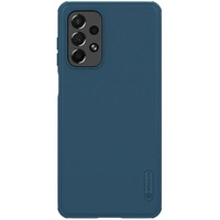 Nillkin Super Frosted Shield Pro wytrzymałe etui pokrowiec Samsung Galaxy A73 niebieski