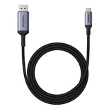 Baseus High Definition Series USB-C to DisplayPort 1.4 8K 60Hz Unidirectional Cable 2m - Black