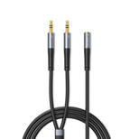 Orico AX1 audio adapter mini jack 3.5 mm headphone and microphone splitter 0.5 m - black